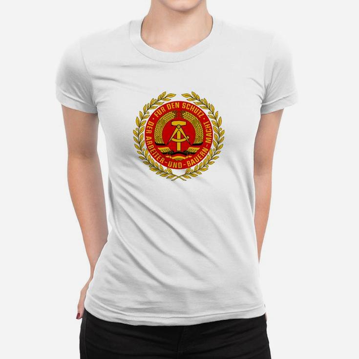 Emblem Nva national Peoples Army Gdr Frauen T-Shirt
