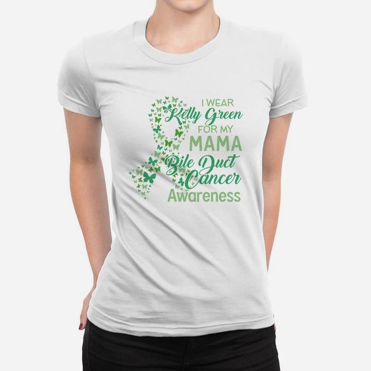 I Wear Kelly Green For My Mama Proud Mom Ladies Tee