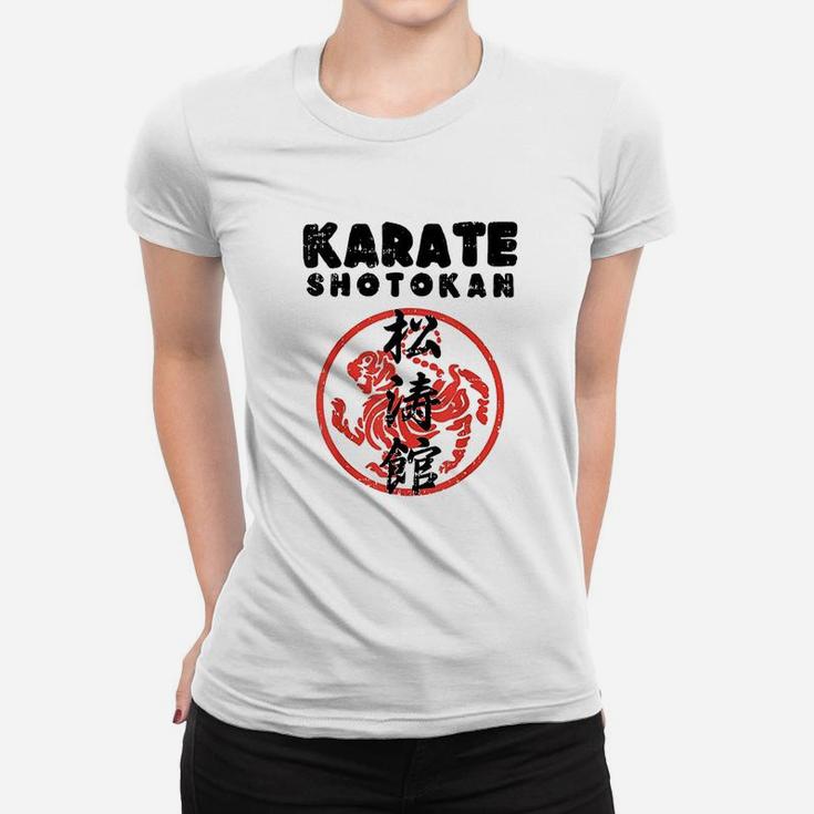 Karate Shotokan Tiger Symbol Martial Arts Men Women Gift Women T-shirt