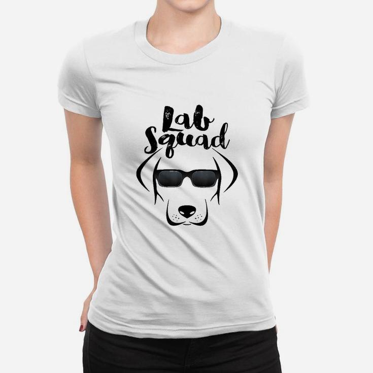 Labrador Dog Lab Squad Love Ladies Tee