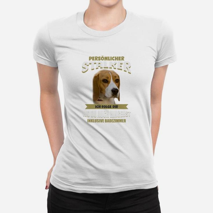 Lustiges Beagle Frauen Tshirt: Persönlicher Spaßmacher für Hundefreunde