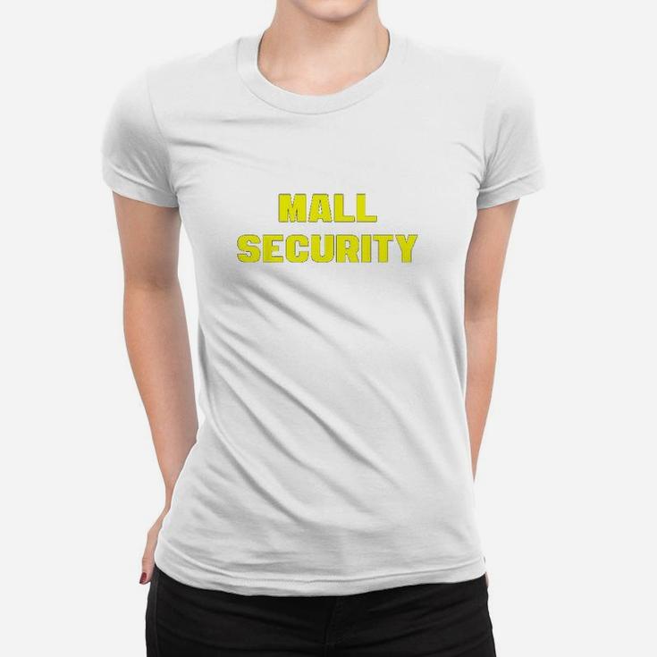 Mall Security Staff Mall Cop Vintage Ironic Ladies Tee