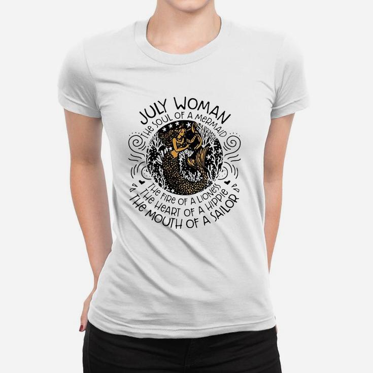 Womens June Mermaid June Woman The Soul Of A Mermaid Shirt Womens June Mermaid June Woman The Soul Of A Mermaid Shirt