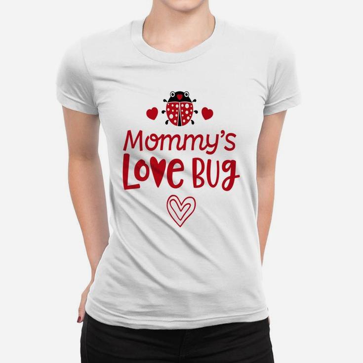 Mommys Love Bug Valentines Day Mom Kids Boys Girls Ladies Tee