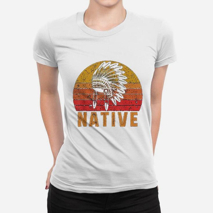 Native American Pride Vintage Native Indian Ladies Tee