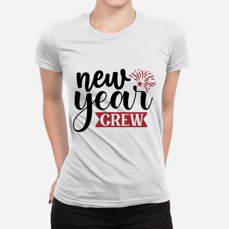 New Year Crew Cool Gift For 2022 Hello New Year Women T-shirt