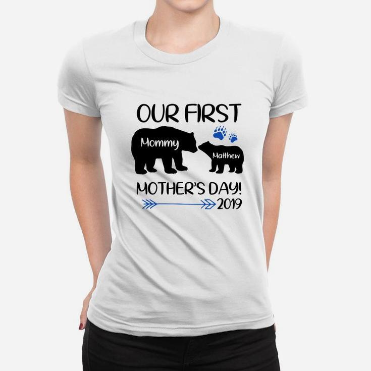 Our First Mother s Day 2019 Mommy Baby Bear Matching Ladies Tee