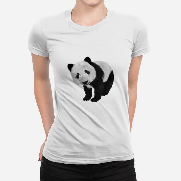Panda Bear Gifts - Cute Adorable Panda Teddy Bear Cub Sweatshirt Ladies Tee
