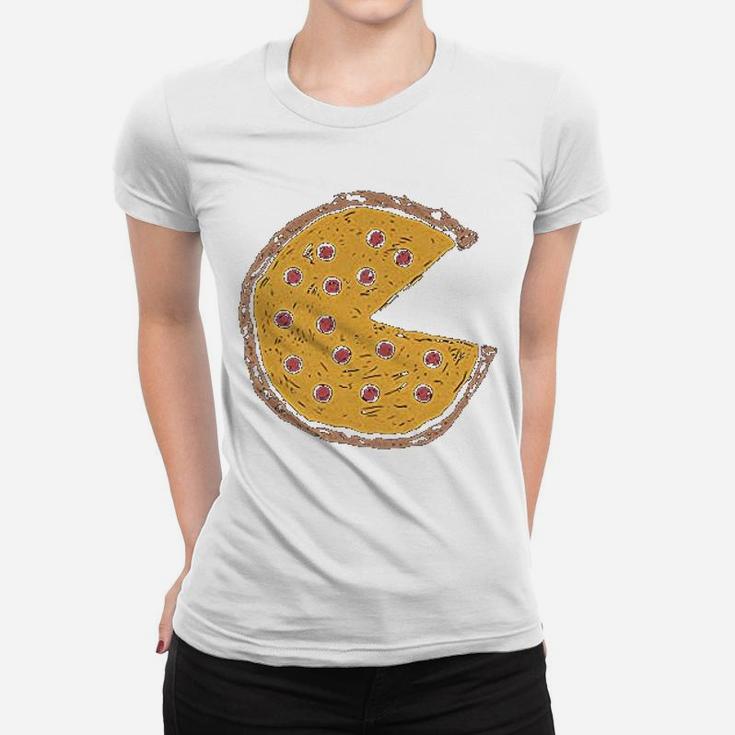 Pizza Pie And Slice Mother Son Daughter Ladies Tee