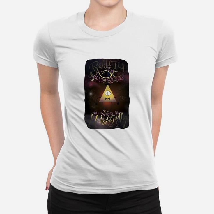 Reality Is An Illusion - Bill Cipher Ladies Tee