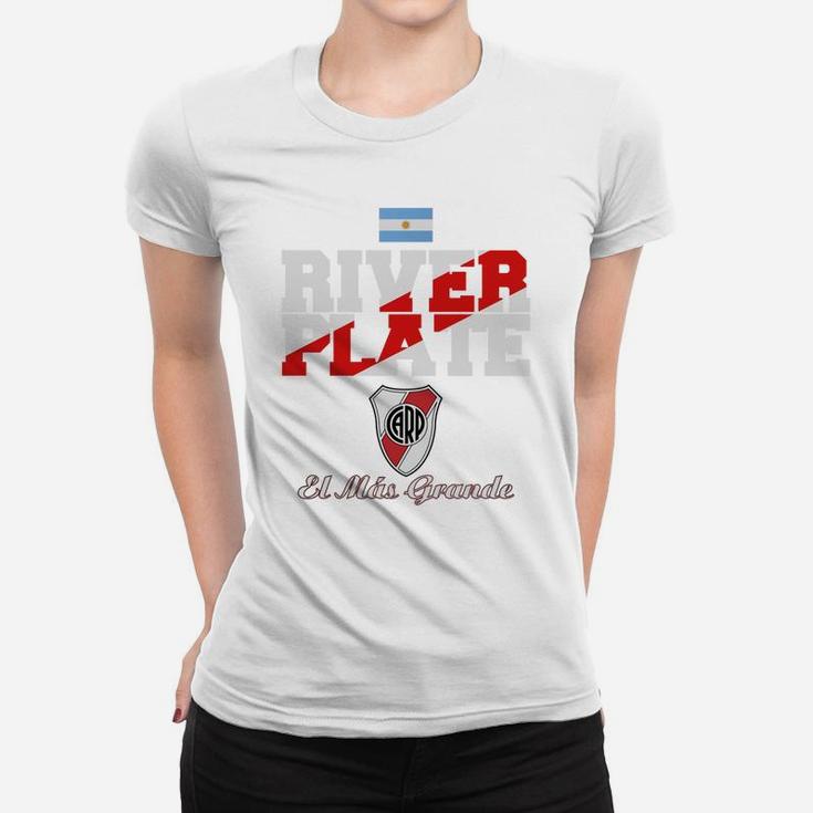 River Plate Buenos Aires Argentina Tshirt Ladies Tee