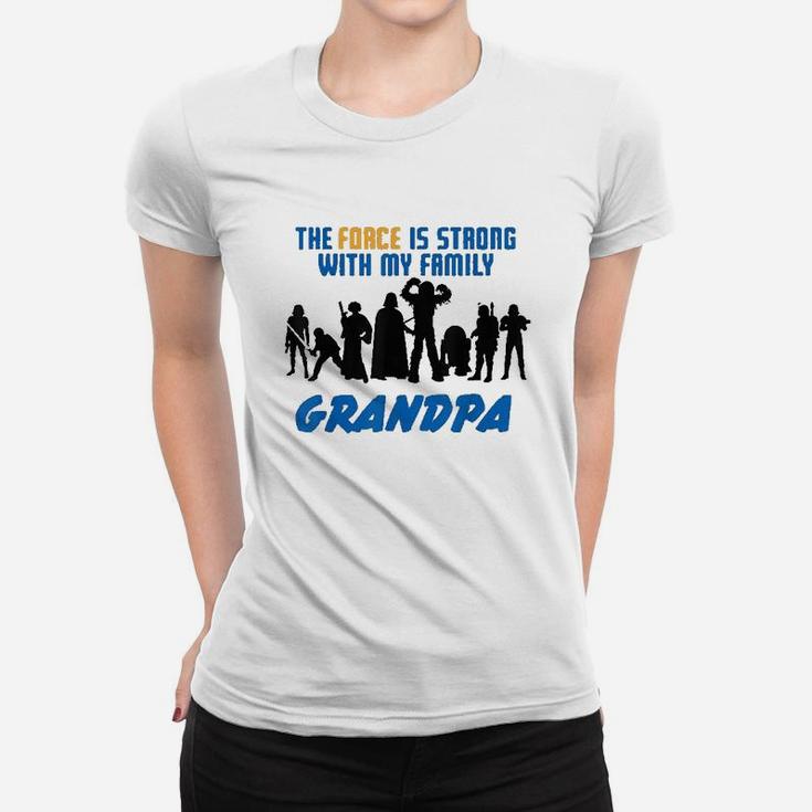 The Force Matching Family Grandpa Ladies Tee