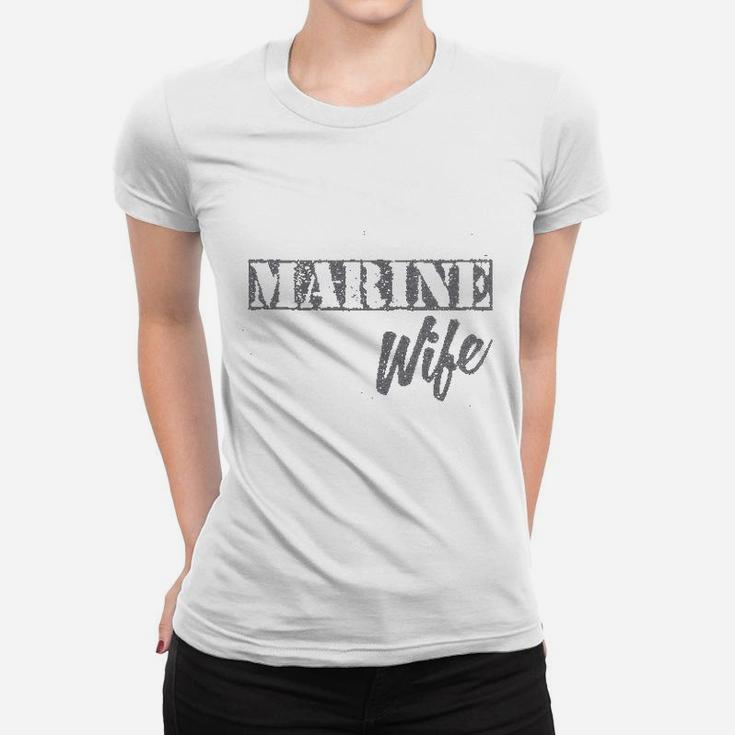 Thread Tank Marine Wife Ladies Tee