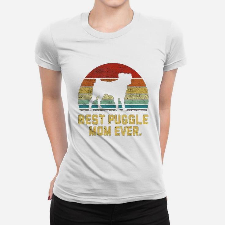 Vintage Best Puggle Mom Ever Thoughtful Gifts For Mom Ladies Tee