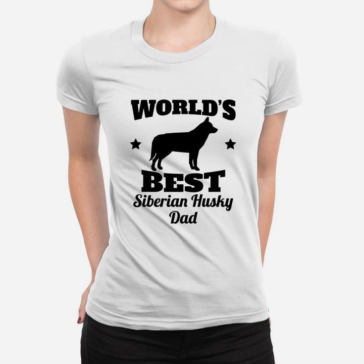 World's Best Siberian Husky Dad - Contrast Coffee Mug201756250442 Women T-shirt