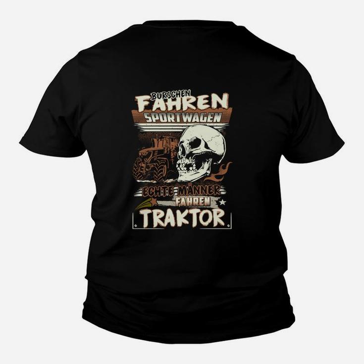 Echte Art Fahen Traktor Kinder T-Shirt