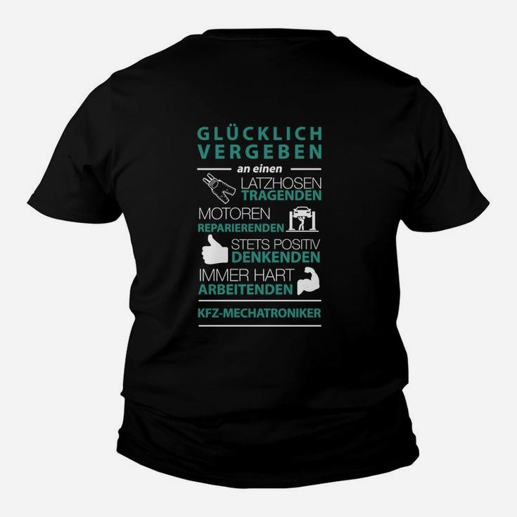 Glüchich Vergeben Ein Kfz Mechatroniker Kinder T-Shirt