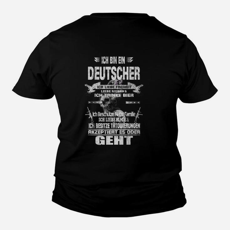 Ich Bin Ein Deutscher Hunde Kinder T-Shirt