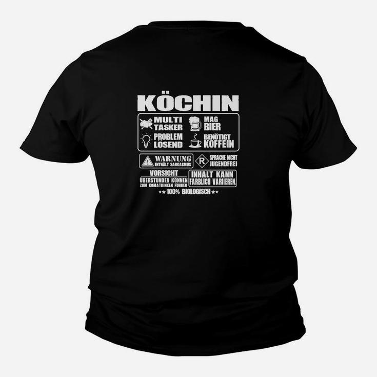 Kochin Lustiges Spruch Kinder Tshirt für Bierfans, Humorvolles Tee