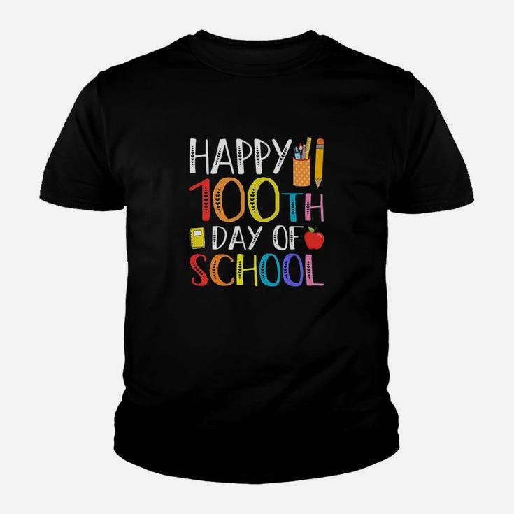 100 Days Of School Teacher And Student Kid T-Shirt