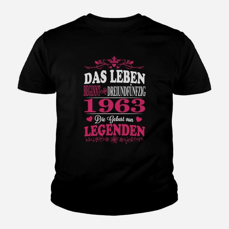 1963 Das Leuben Legenden Kinder T-Shirt