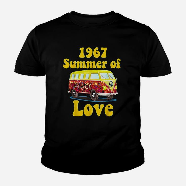 1967 Summer Of Love Retro Vintage Sixties Hippie Kid T-Shirt