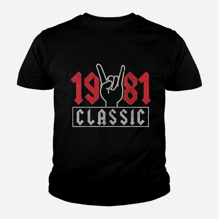1981 Classic Rock Vintage Rock Kid T-Shirt