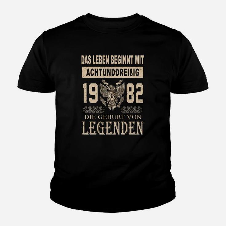 1982 Die Geburt Von Legenden Kinder T-Shirt