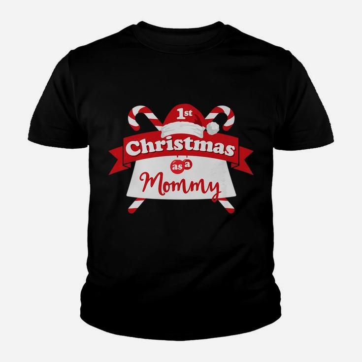 1st Christmas As A Mommy New Mom Gift Idea Kid T-Shirt