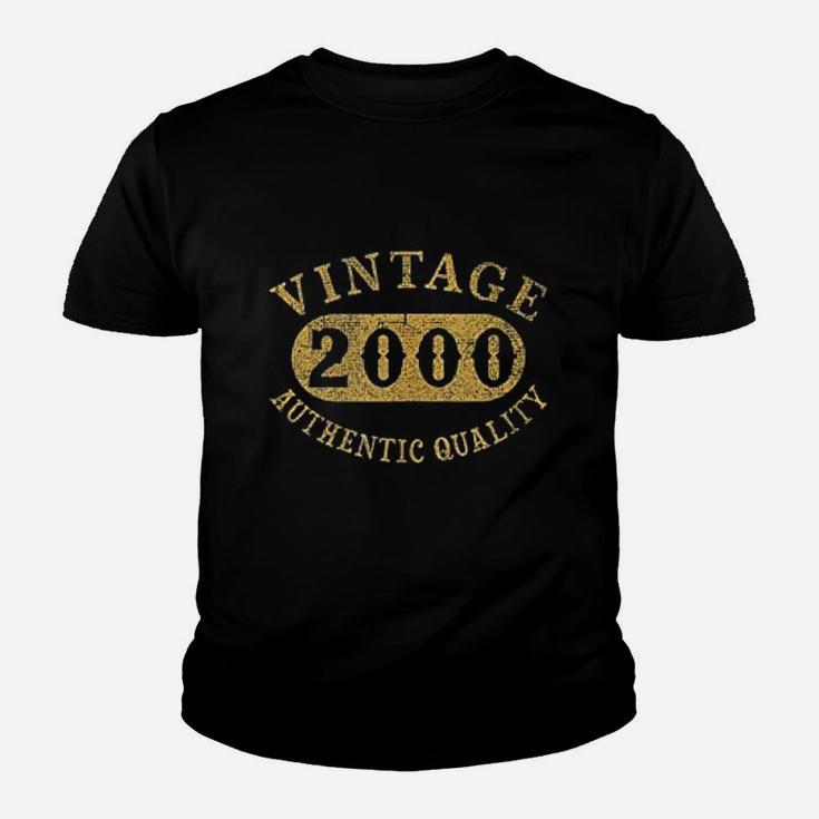 2000 Vintage 22 Years Old 22nd Birthday Anniversary Gift Kid T-Shirt