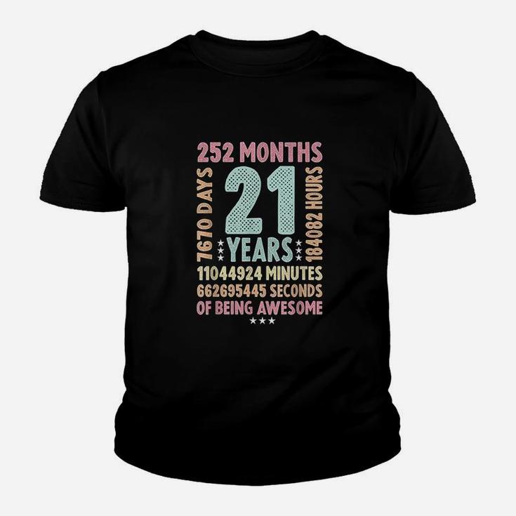21st Birthday 21 Years Old Vintage  Kid T-Shirt