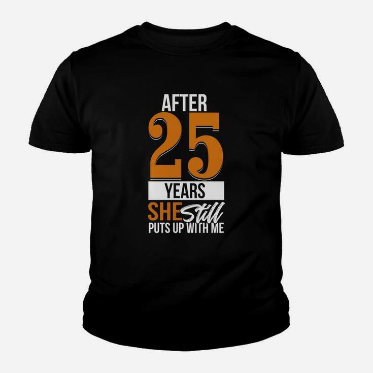 25th Wedding Anniversary T-shirt, Husband Anniversary Shirt Kid T-Shirt