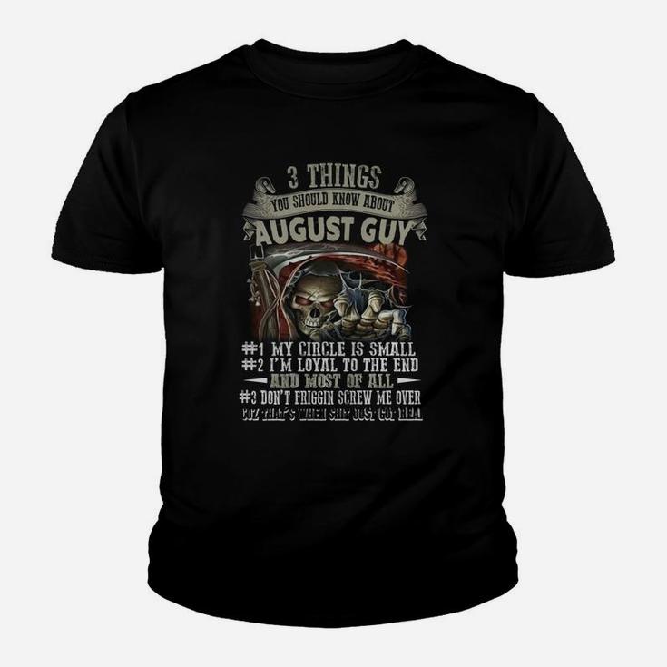 3 Things You Should Know About August Guy Youth T-shirt