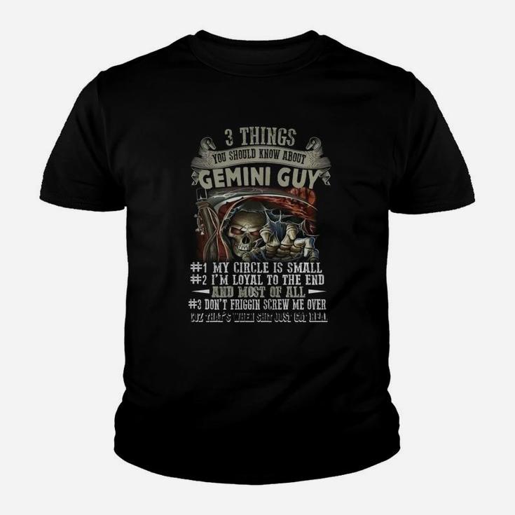 3 Things You Should Know About Gemini Guy Youth T-shirt