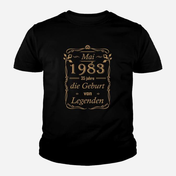 35 Mai-1983-die Geburt Von Legenden Kinder T-Shirt