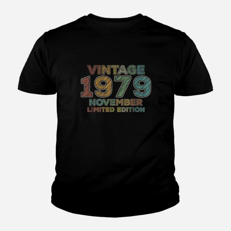 42nd Birthday Gift Vintage November 1979 Forty One Years Old Kid T-Shirt