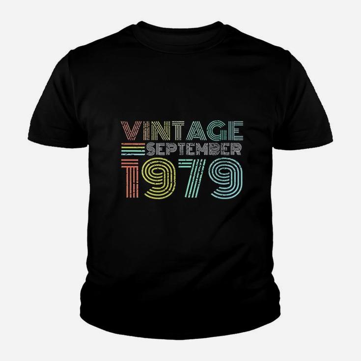 42nd Birthday Gift Vintage September 1979 Forty Years Old  Kid T-Shirt