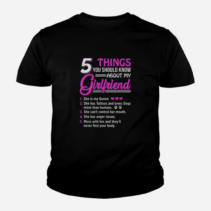 5 Things You Should Know About My Girlfriend Youth T-shirt