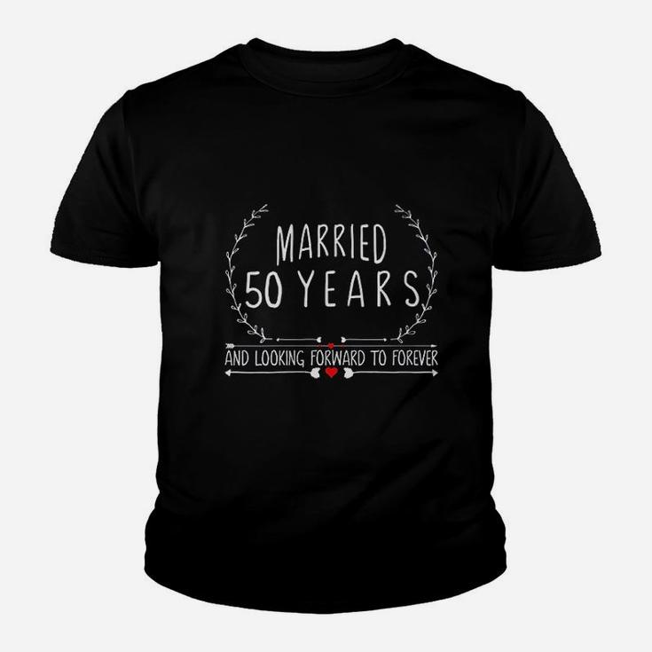 50th Wedding Anniversary Gifts For Wife Parents And Couples Kid T-Shirt