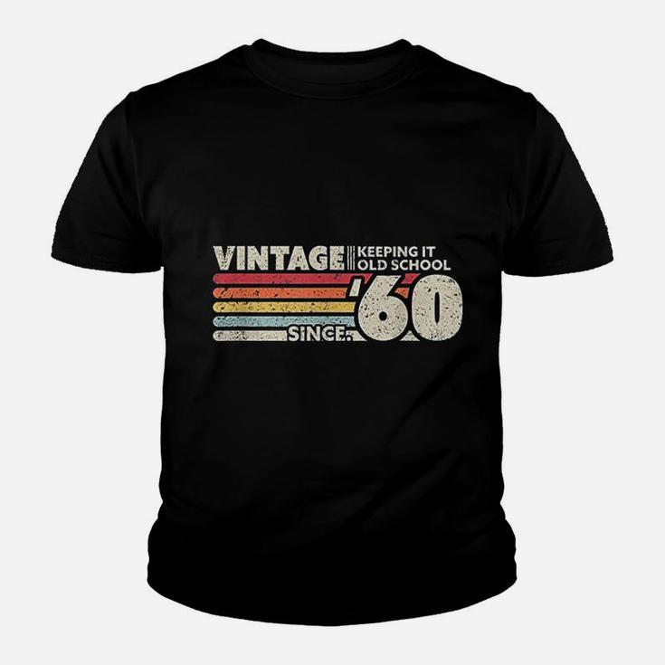 62nd Birthday 1962 Vintage Keeping It Old School Since '62  Kid T-Shirt