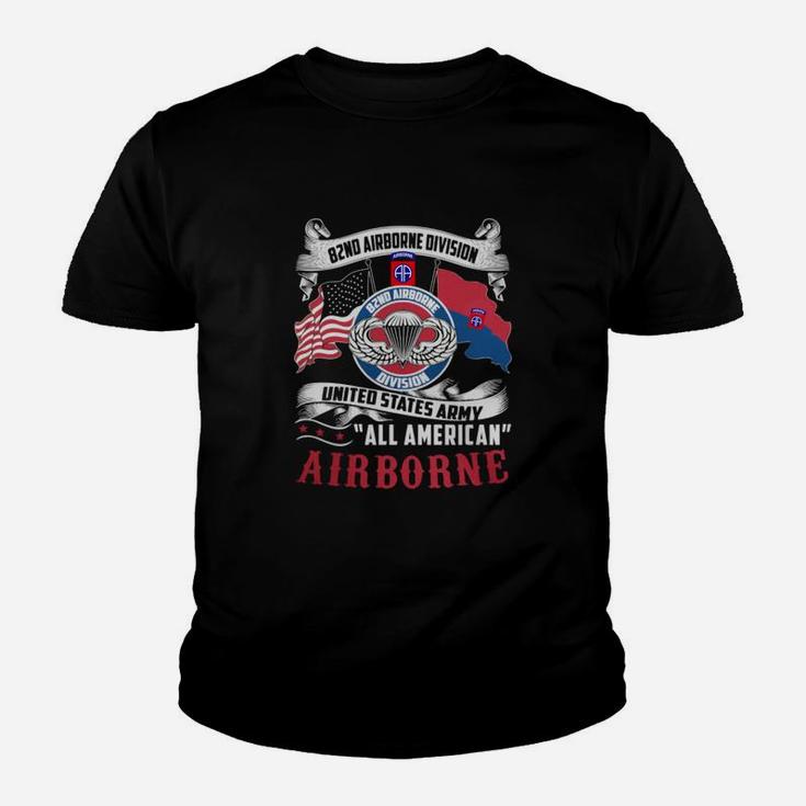 82nd Airborne Division United Dtates Army All American Airborne Kid T-Shirt