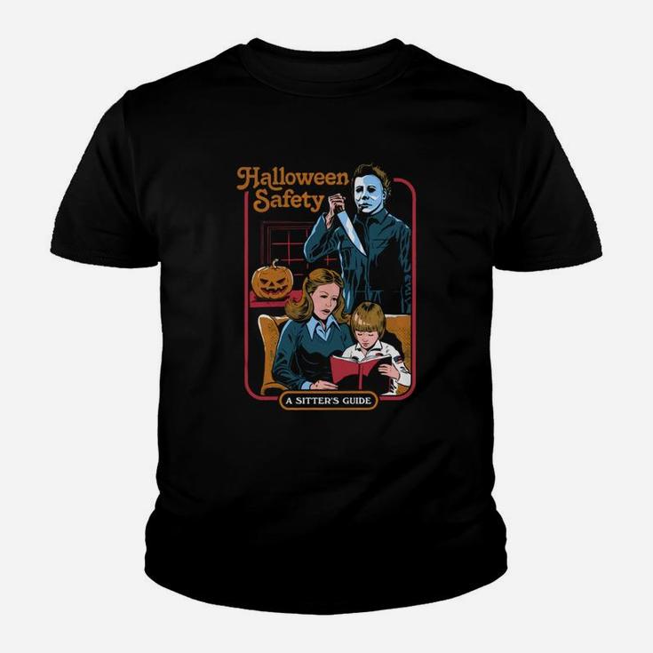 A Sitter Guide Halloween Safety Kid T-Shirt