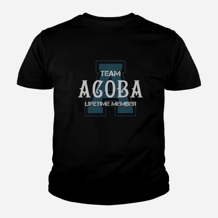 Acoba Shirts - Team Acoba Lifetime Member Name Shirts Youth T-shirt