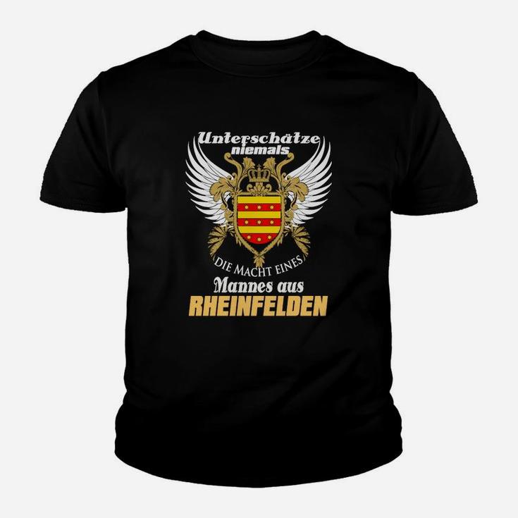 Adler und Rheinfelden Wappen Kinder Tshirt, Stolz-Motiv für Einheimische