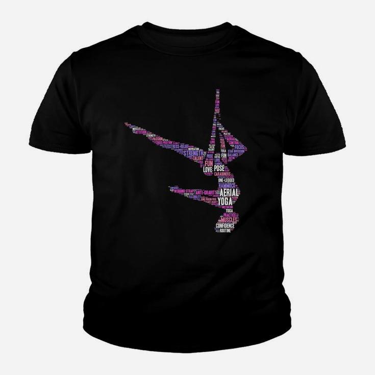 Aerial Yoga Funny Love Lector Teacher Gift Kid T-Shirt