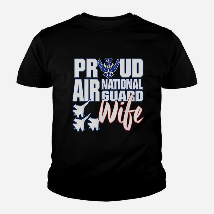 Air National Guard Wife Usa Air Force Military Kid T-Shirt