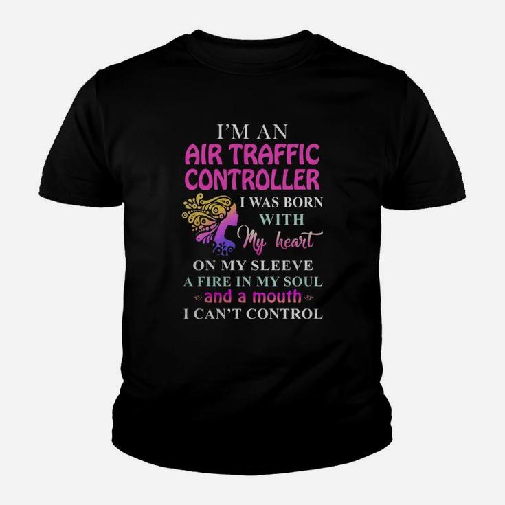 Air Traffic Controller Cant Control Kid T-Shirt