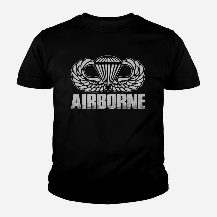 Airborne Airborne Paratrooper 101st Airborne 82n Kid T-Shirt