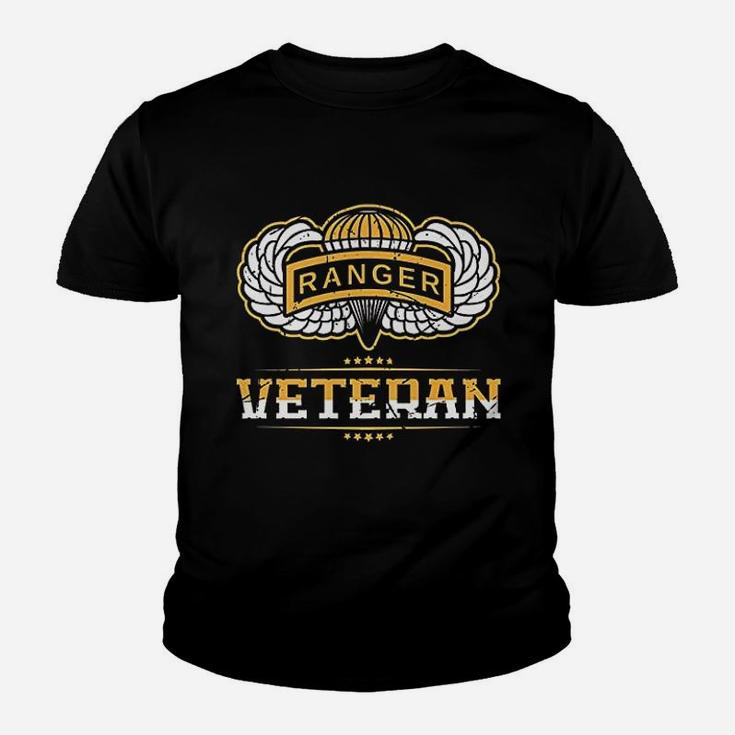 Airborne Ranger Army Veteran Kid T-Shirt