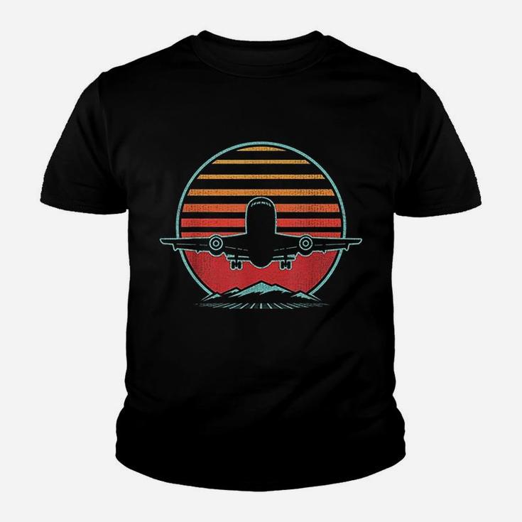 Airplane Shirt. Retro Style Pilot T-Shirt Airplane Shirt. Retro Style Pilot T-Shirt